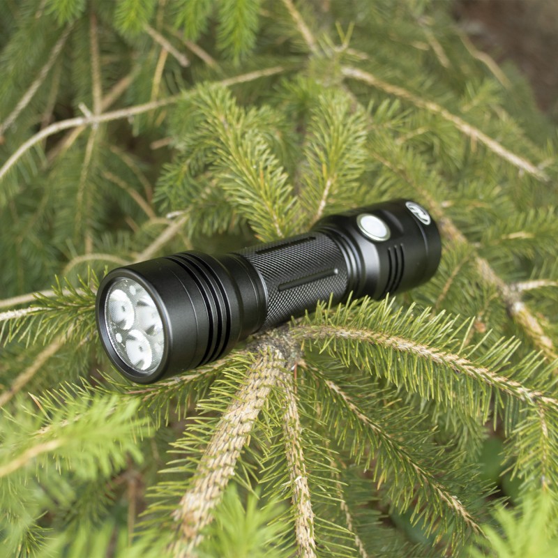 svetilka Adventure F200, Aluminijasta, dvojna LED