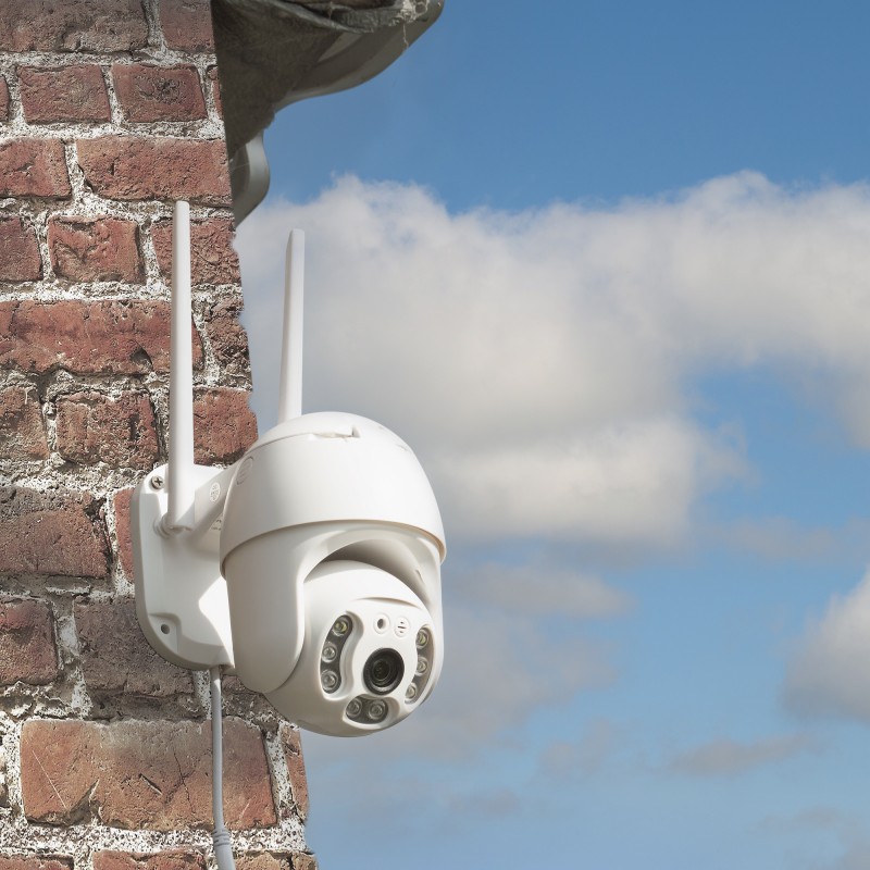 IP65 brezžična nadzorna kamera GSM 4G, 5MP - RABLJENA