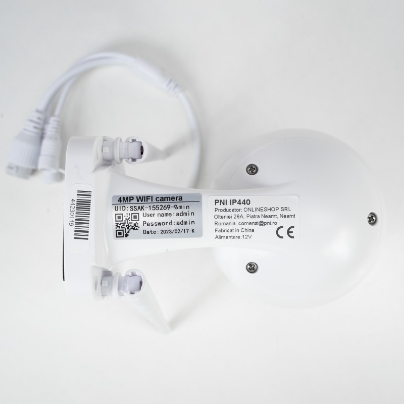 IP440 WiFi brezžična nadzorna kamera, 4MP, CAMhi