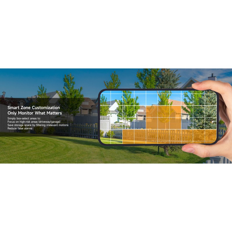 OP1 nadzorna kamera, Zunanja,4MP UHD, 2,4 in 5,8GHz, Arenti