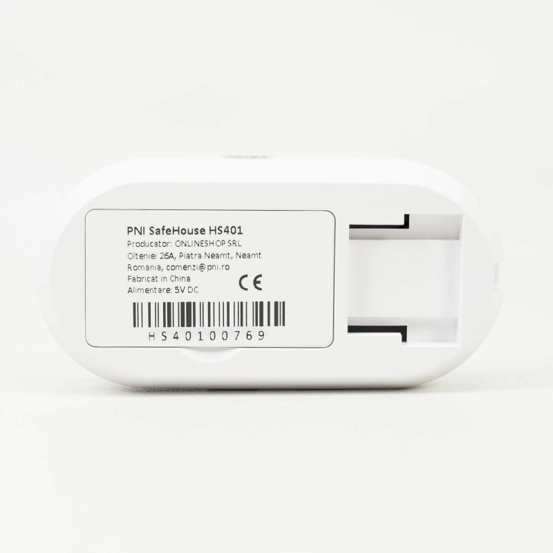 SafeHouse HS401 PIR senzor gibanja z Wi-Fi, združljiv z aplikacijo Tuya