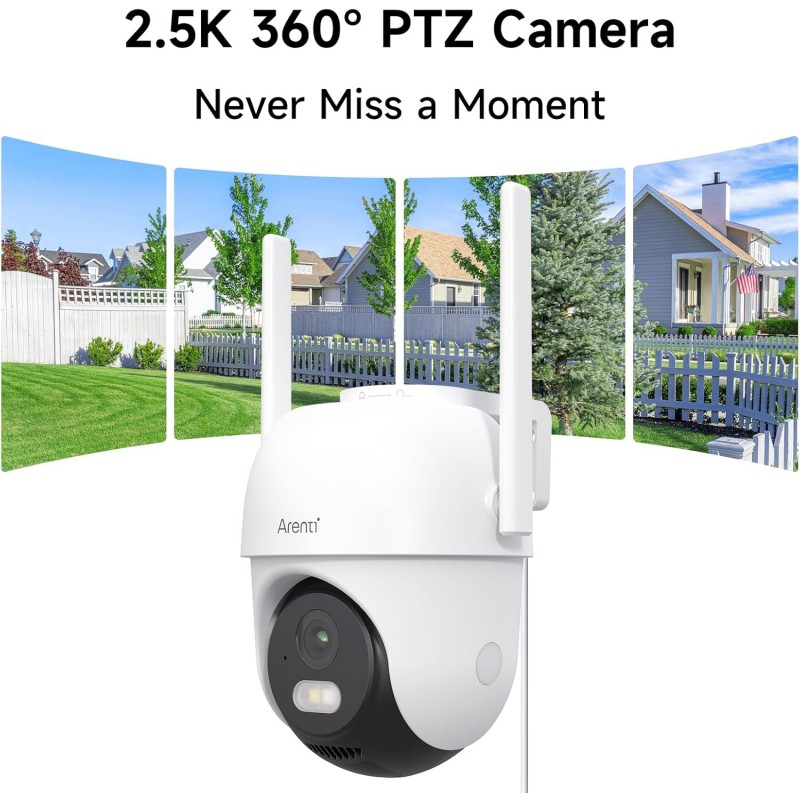 OP1 nadzorna kamera, Zunanja,4MP UHD, 2,4 in 5,8GHz, Arenti