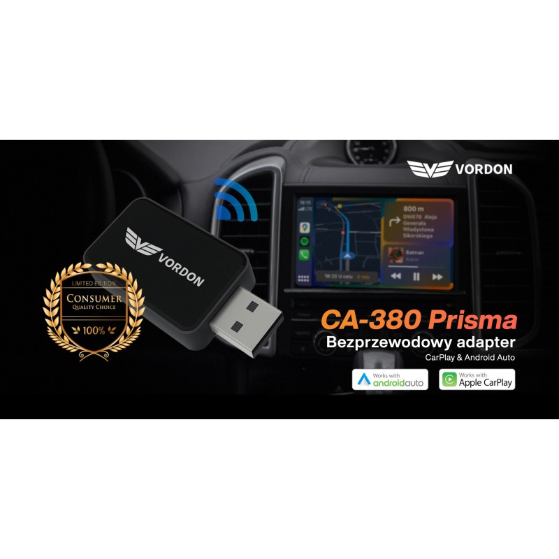 Vordon Brezžični Carplay adapter CA-380 Prisma