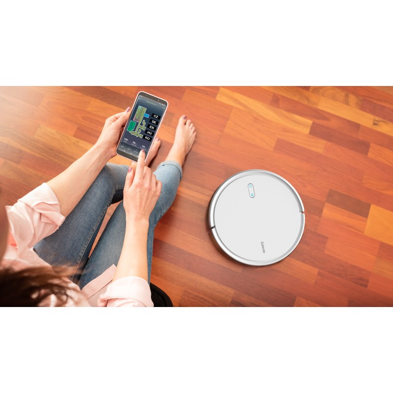 Salente G4, robotski sesalnik, brisanje in UVC sterilizacija, WiFi