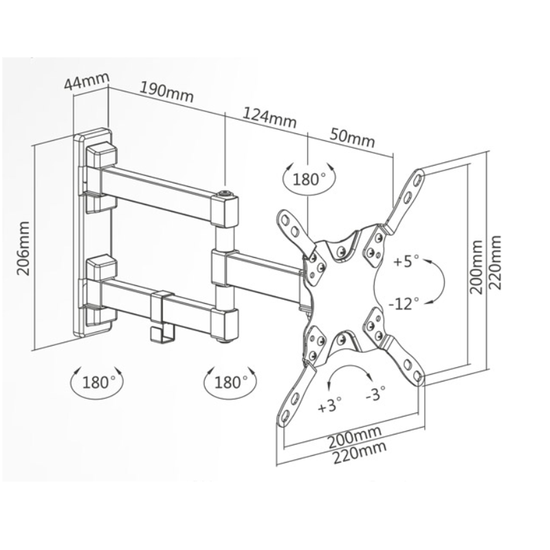 Superior Nosilec za TV SUPSTV010 13
