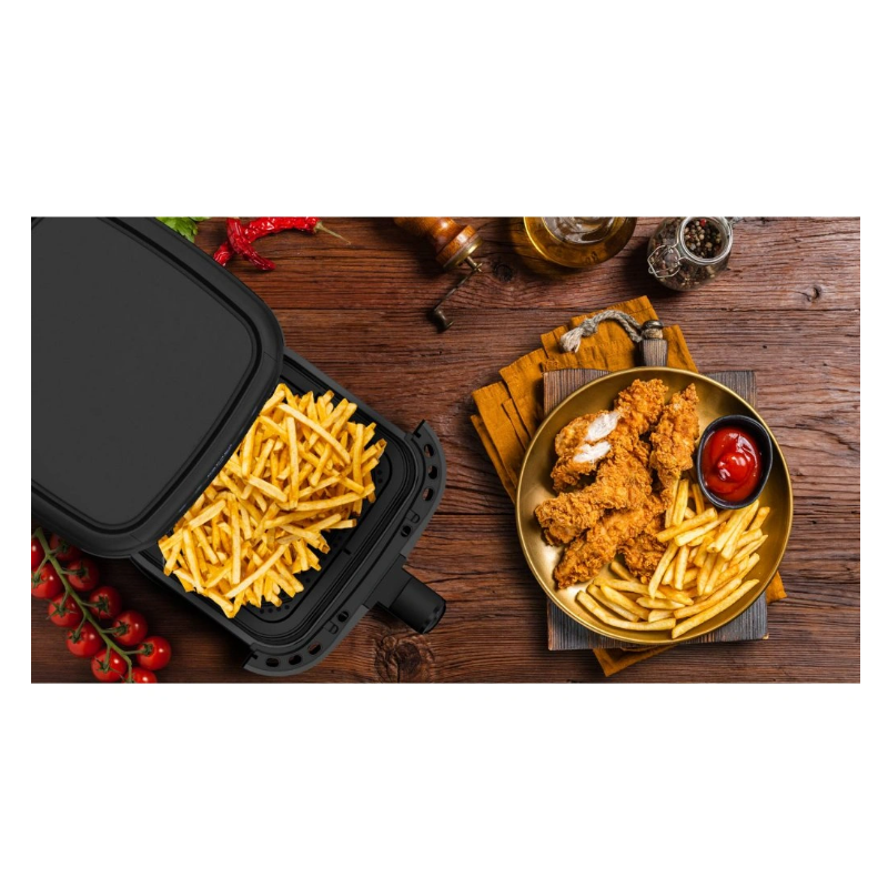 Salente HotAir, cvrtnik 2 v 1, črne barve