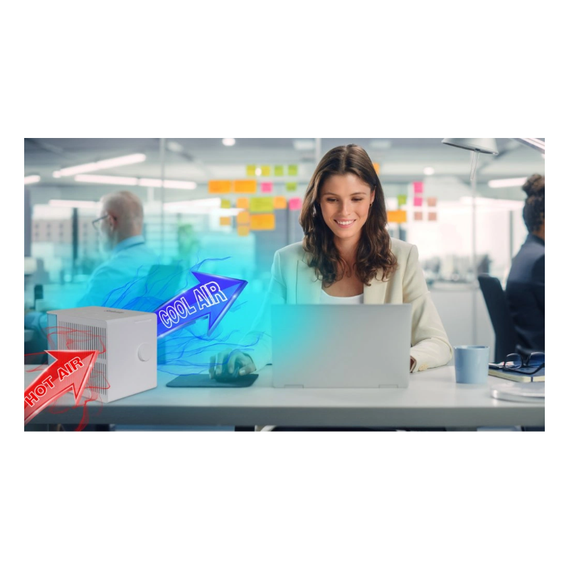 Salente IceCool, hladilnik zraka & ventilator & vlažilec 3v1, bel