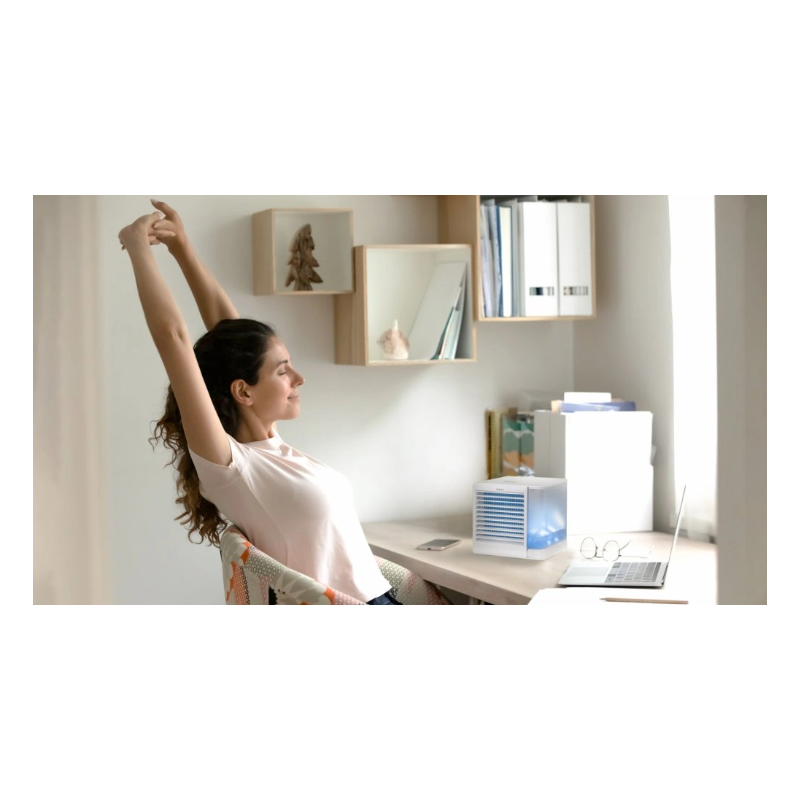 Salente IceCool, hladilnik zraka & ventilator & vlažilec 3v1, bel