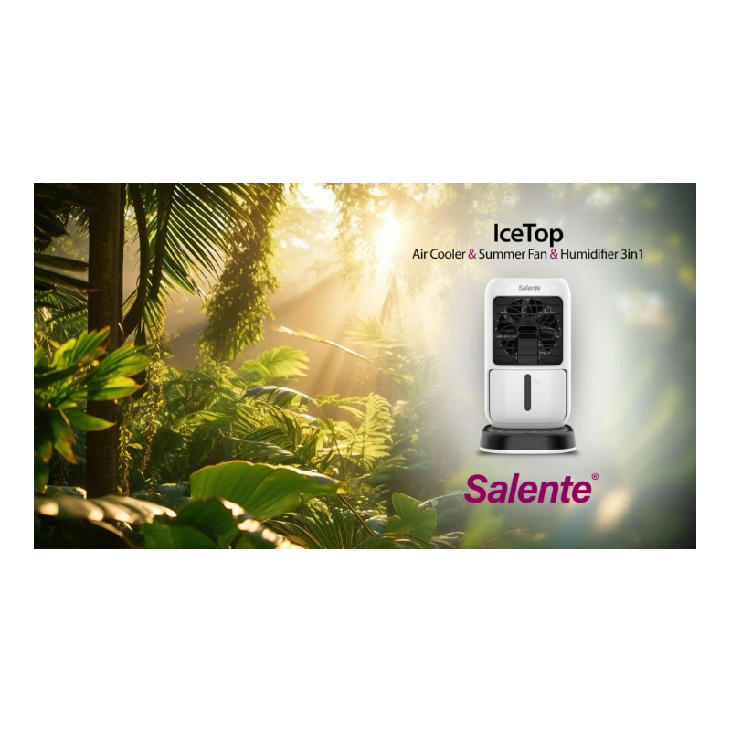 Salente IceTop, hladilnik zraka & ventilator & vlažilec 3v1, bel