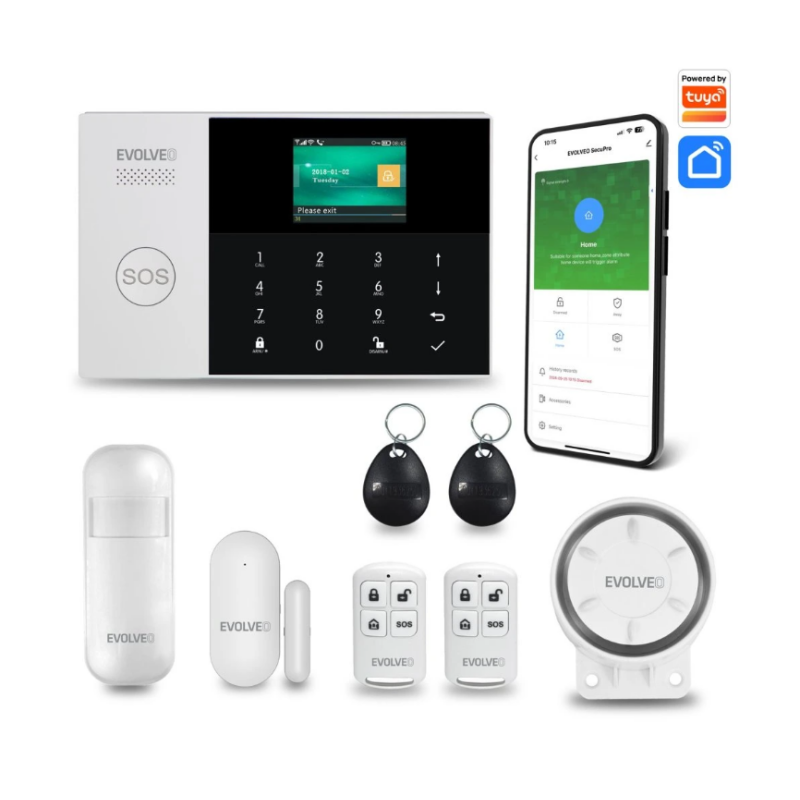 Pametni brezžični varnostni sistem SecuPro