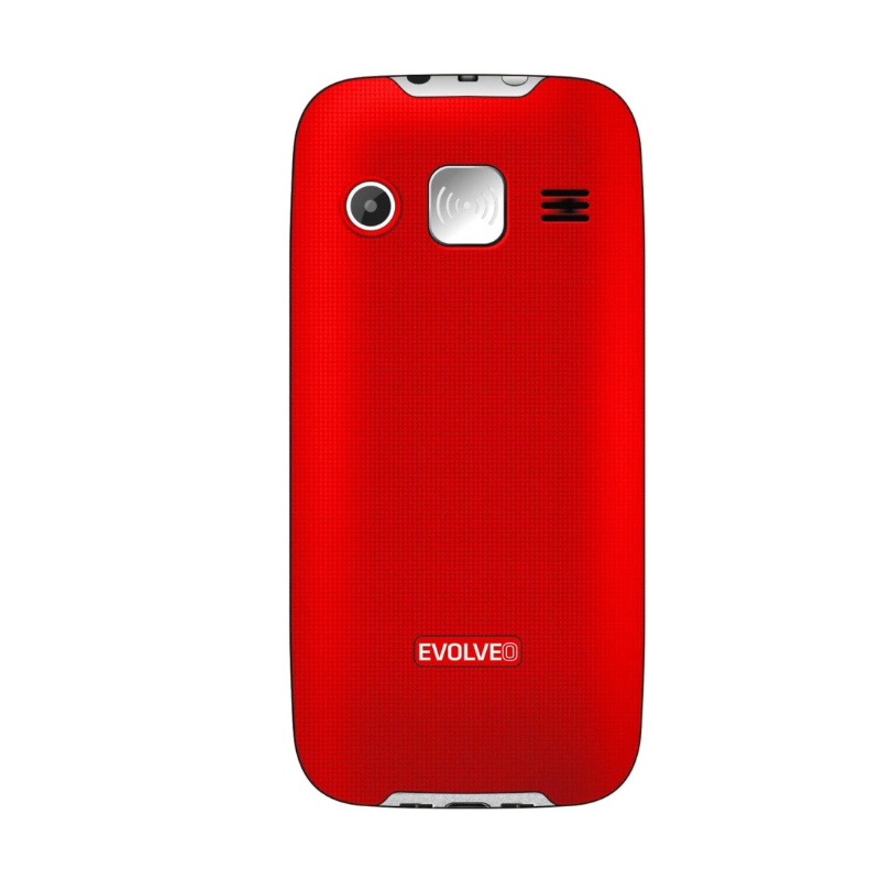 GSM aparat EasyPhone XR, rdeče barve + polnilec