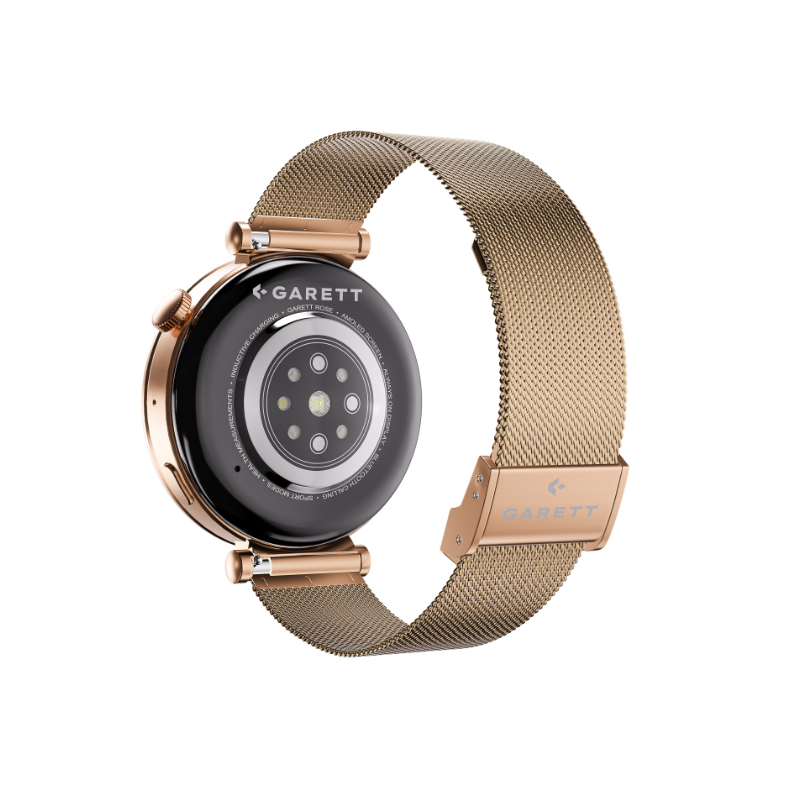 Pametna ura ROSE GOLD, zlata mrežica