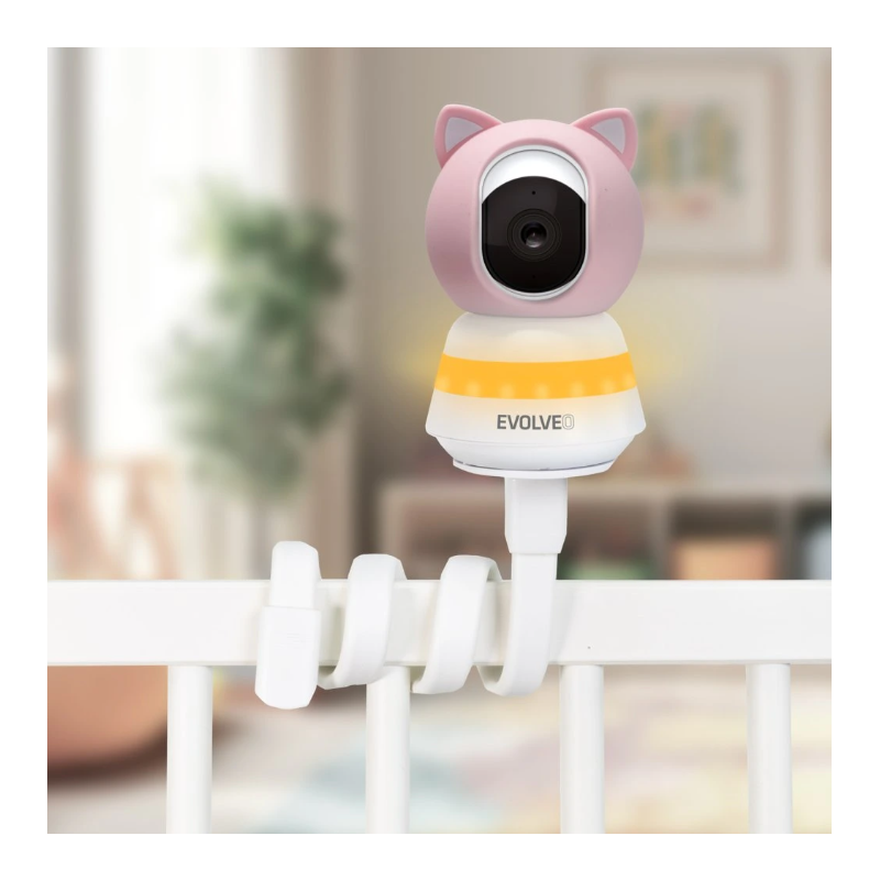 Otroška elektronska varuška LUX - roza