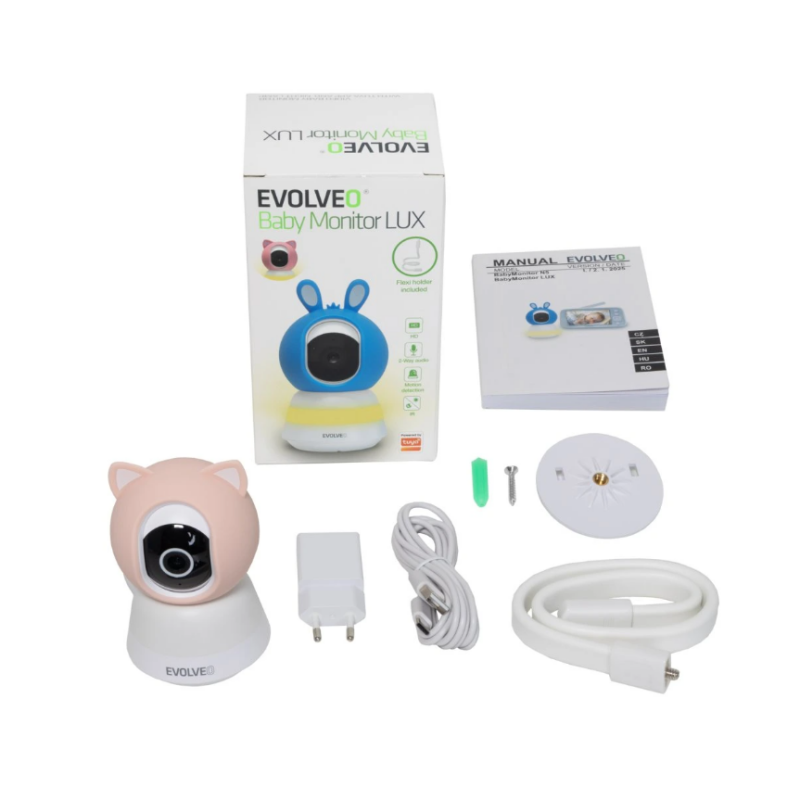 Otroška elektronska varuška LUX - roza