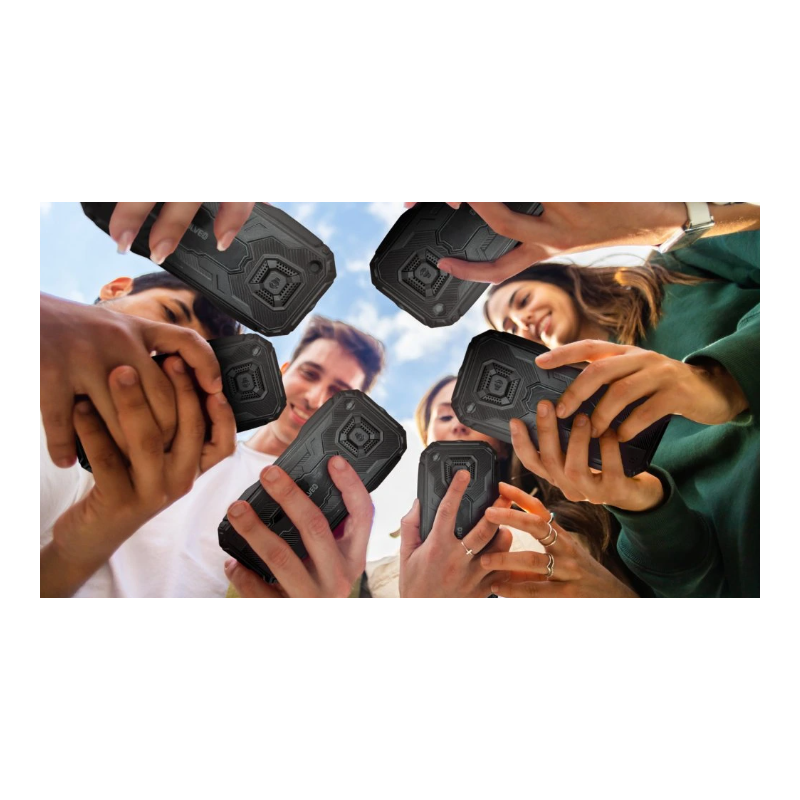 GSM aparat MaxPhone A1 Dual SIM - črne barve