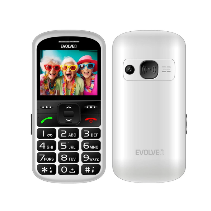 GSM aparat Easyphone XS - Bele barve