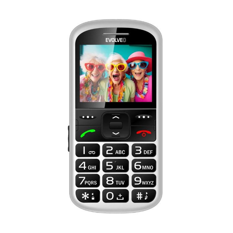 GSM aparat Easyphone XS - Bele barve