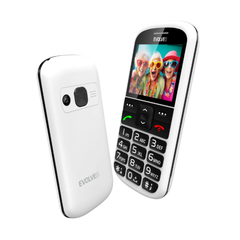 GSM aparat Easyphone XS - Bele barve