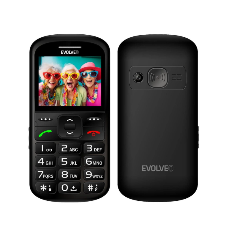 GSM aparat Easyphone XS - Črne barve