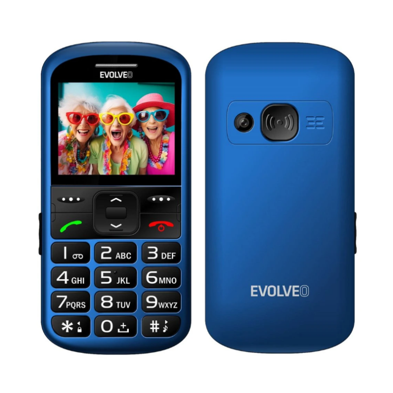 GSM aparat Easyphone XS - Modre barve