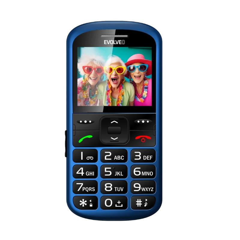 GSM aparat Easyphone XS - Modre barve