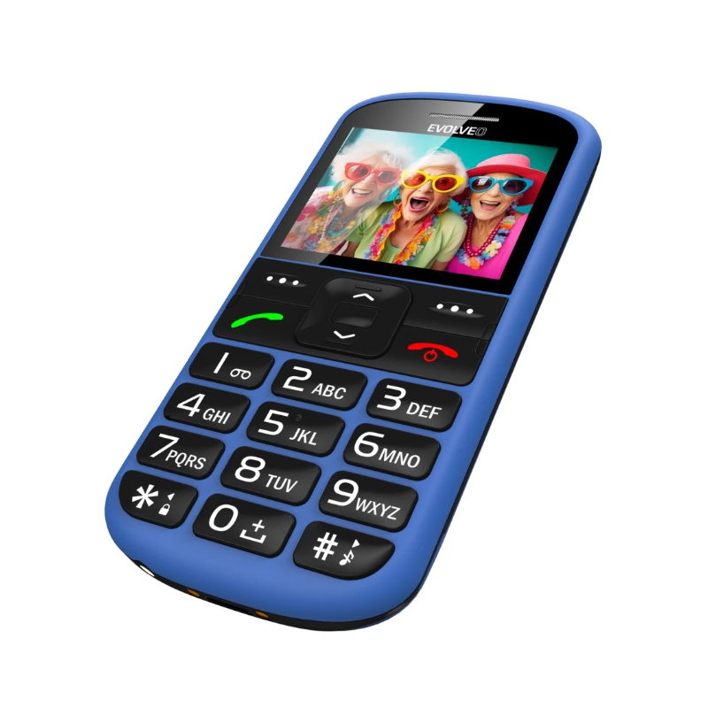 GSM aparat Easyphone XS - Modre barve