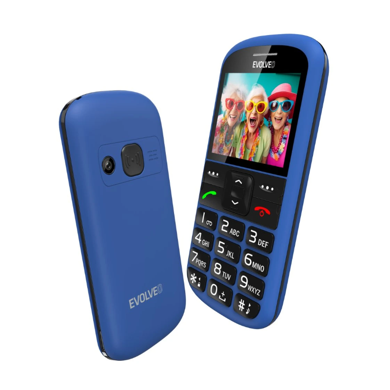 GSM aparat Easyphone XS - Modre barve