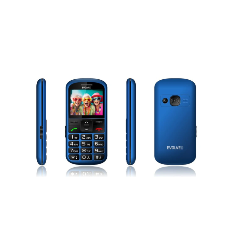 GSM aparat Easyphone XS - Modre barve