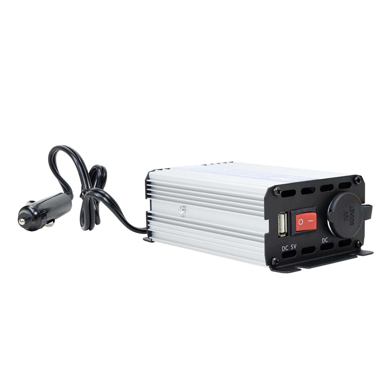 PNI CN15 180W napetostni pretvornik, 24V-12V, 15A, USB 2.0, zaščita pred kratkim stikom na izhodu