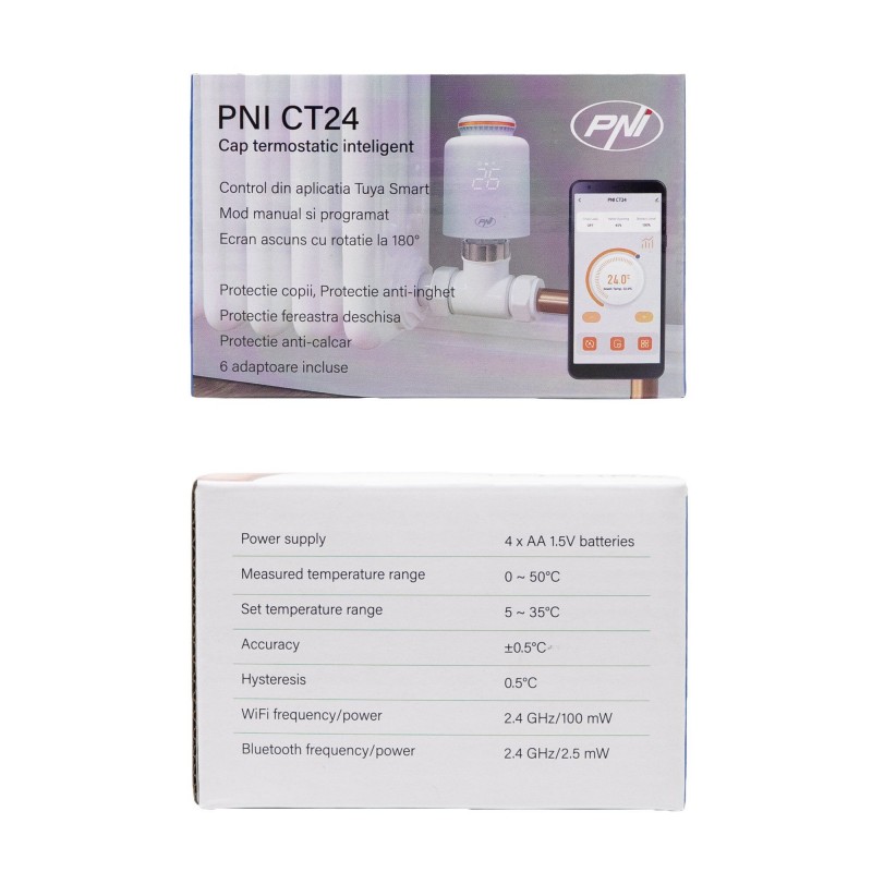 PNI Termostatska glava CT24