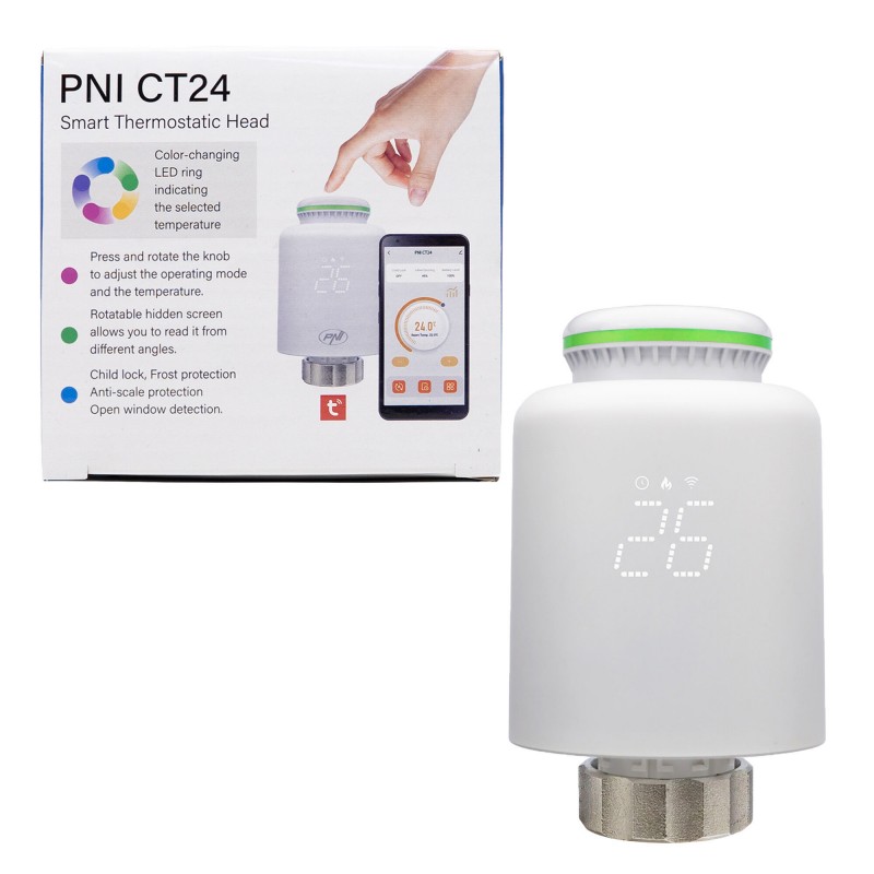 PNI Termostatska glava CT24