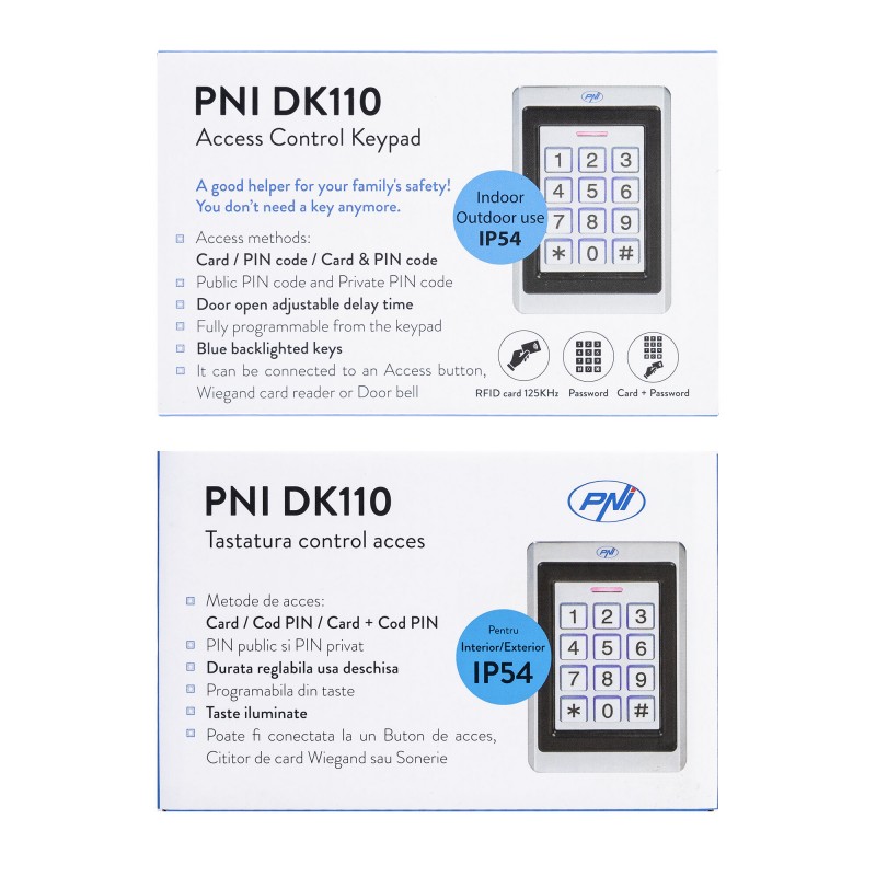 Tipkovnica za nadzor dostopa DK110
