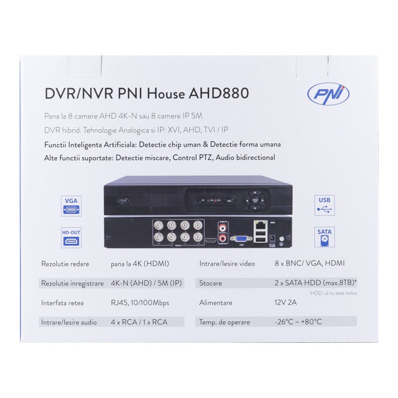 Snemalnik House DVR AHD880
