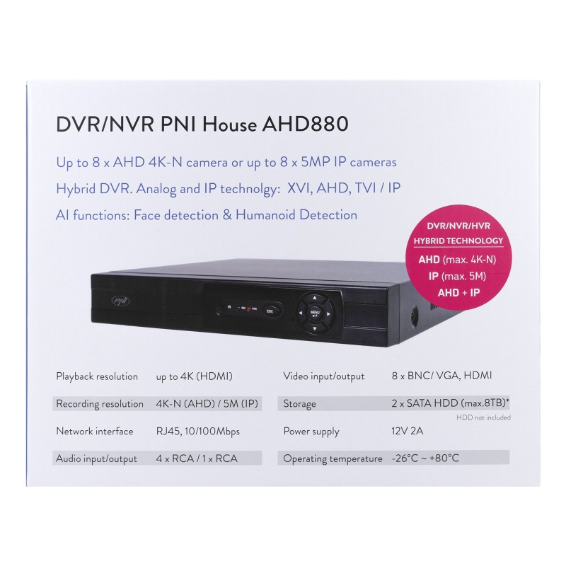 Snemalnik House DVR AHD880
