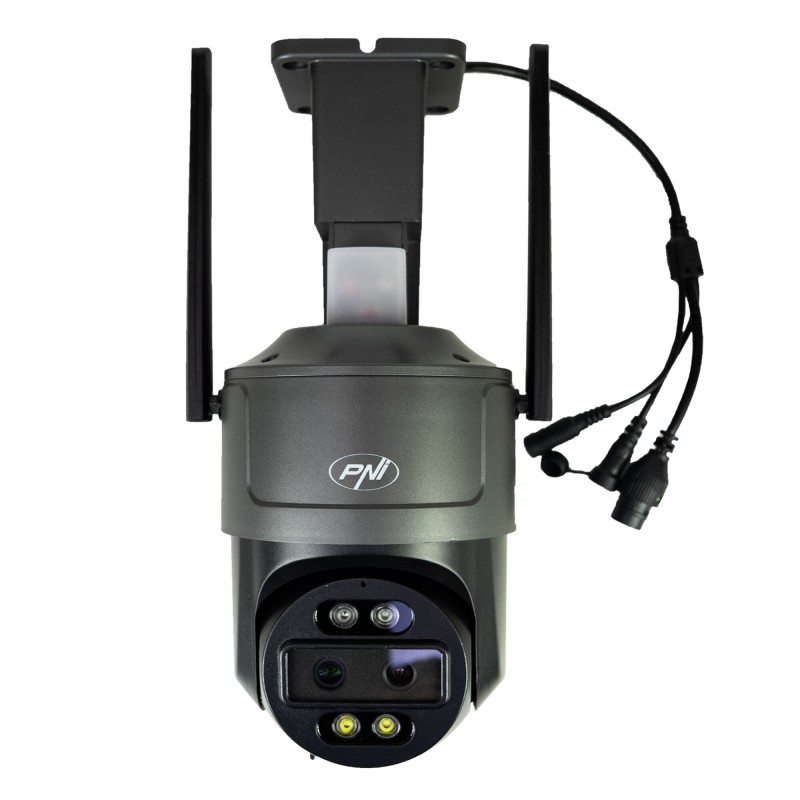 Video nadzorna kamera IP578 4K WiFi zunanja kamera, 10× zoom, IR 40m, CamHi