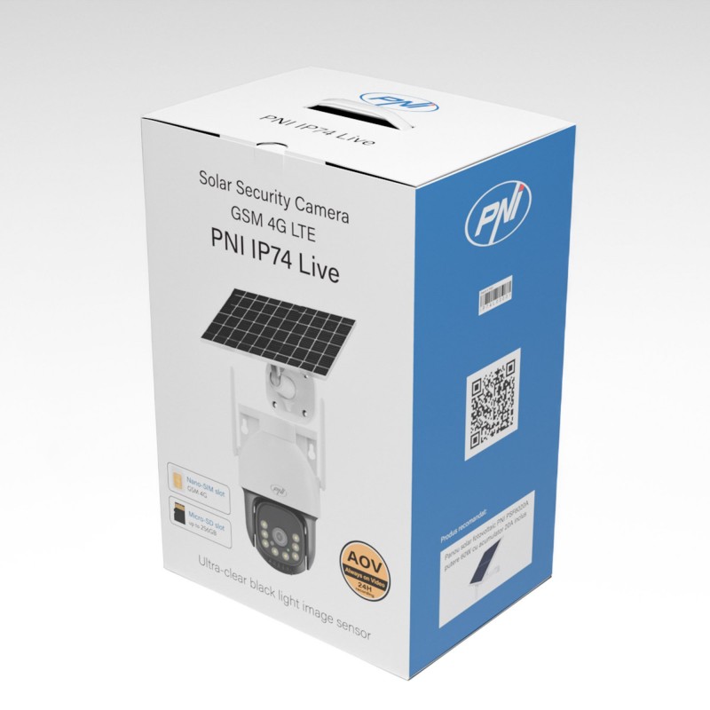 PNI IP kamera IP74 Live 4G LTE