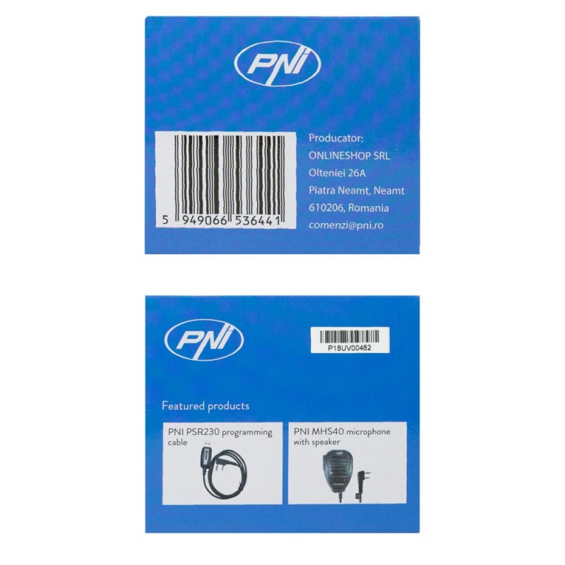 PNI Prenosna radijska postaja P18UV DUAL BAND