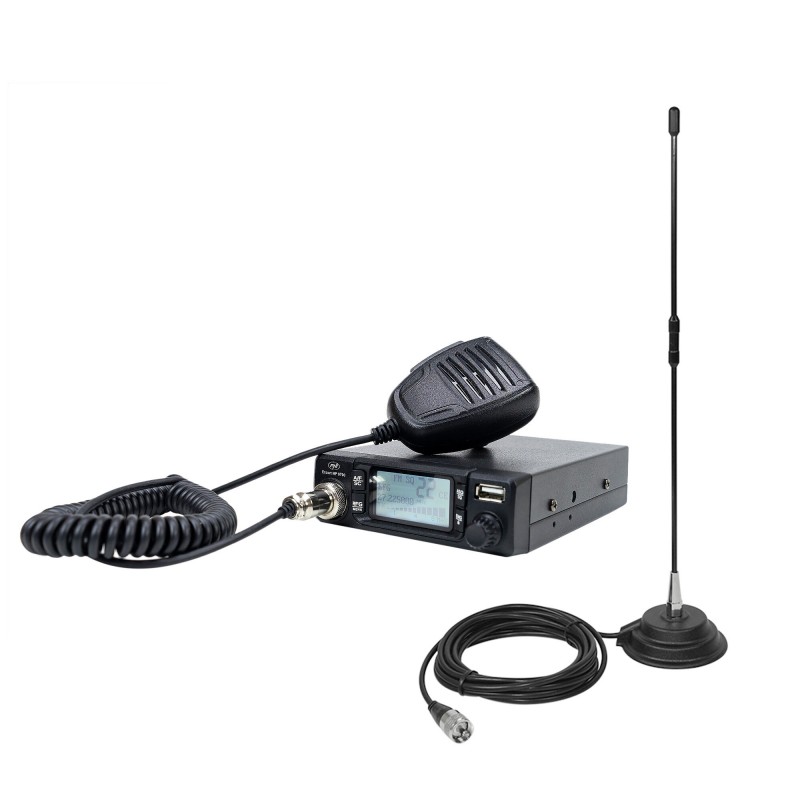 Paket radijske postaje CB PNI Escort HP 9700 USB in antena CB PNI Extra 40 