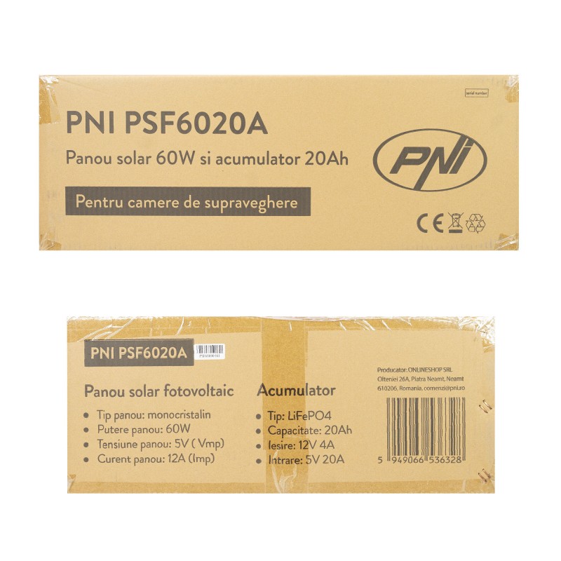 Fotovoltaični solarni panel PSF6020A