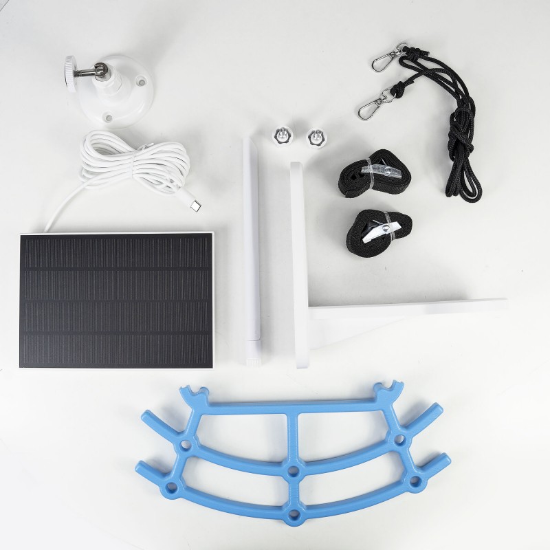 Pametna ptičja krmilnica PNI MyBird PT035 s 4MP Wi-Fi kamero in 3W sončnim panelom