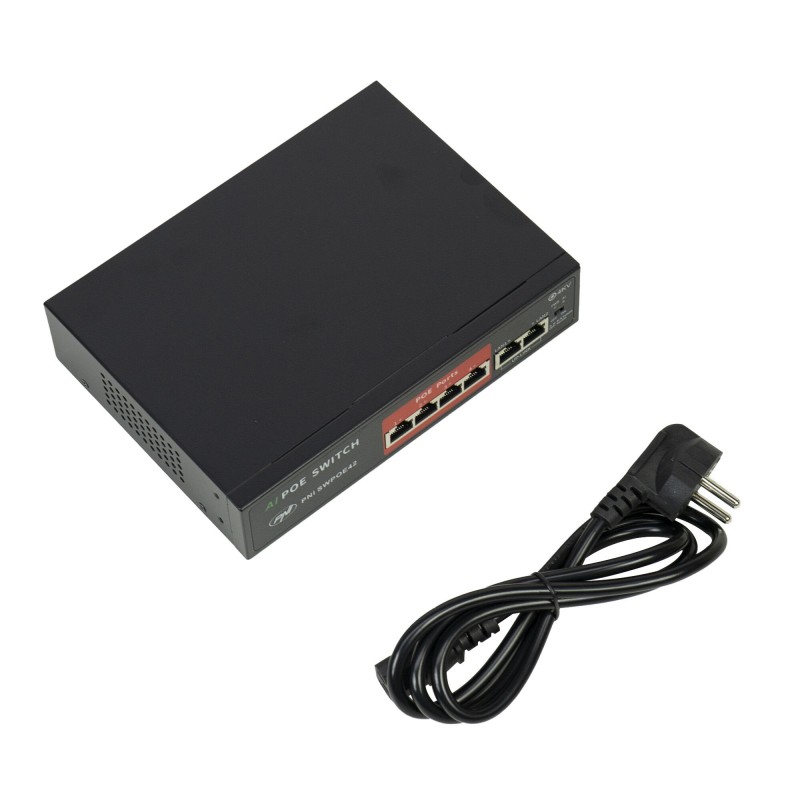 PNI Stikalo POE SWPOE42 4port