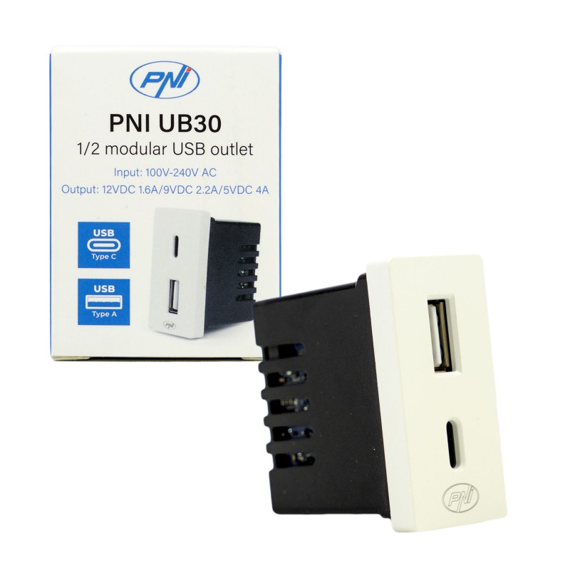 Modularna vtičnica USB UB30