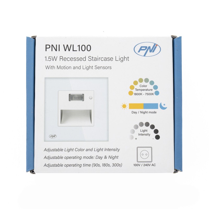 Svetilka za osvetlitev stopnišča WL100 LED