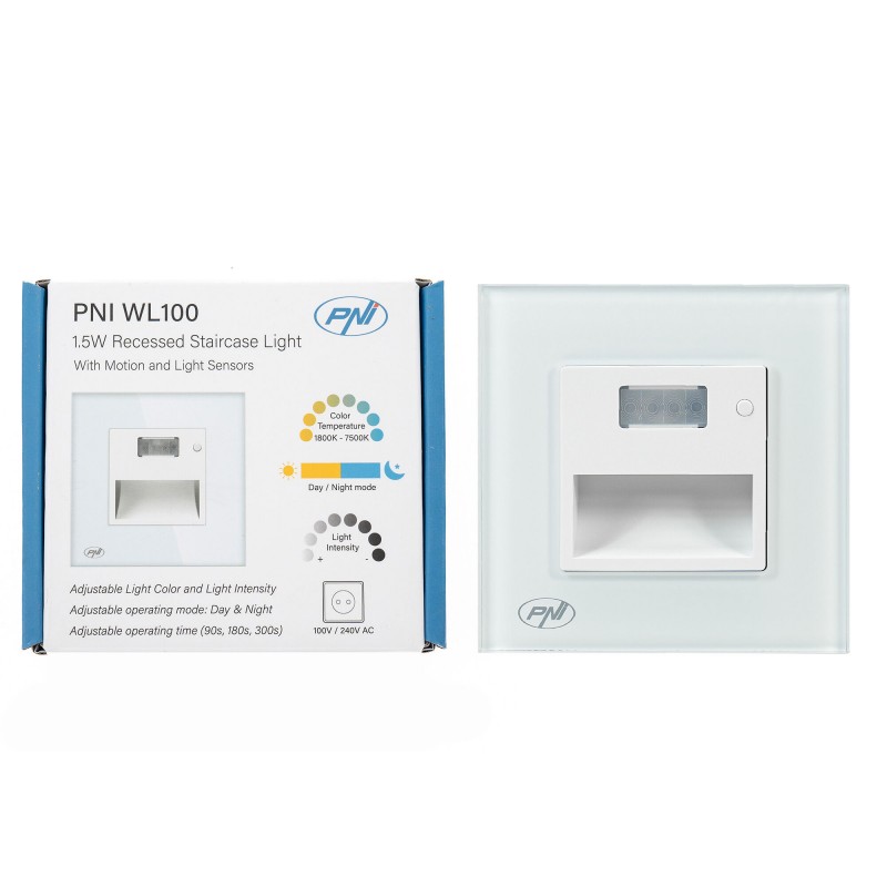 Svetilka za osvetlitev stopnišča WL100 LED