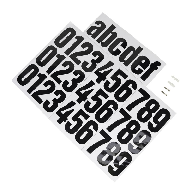 Solarna svetilka z hišno številko WS20