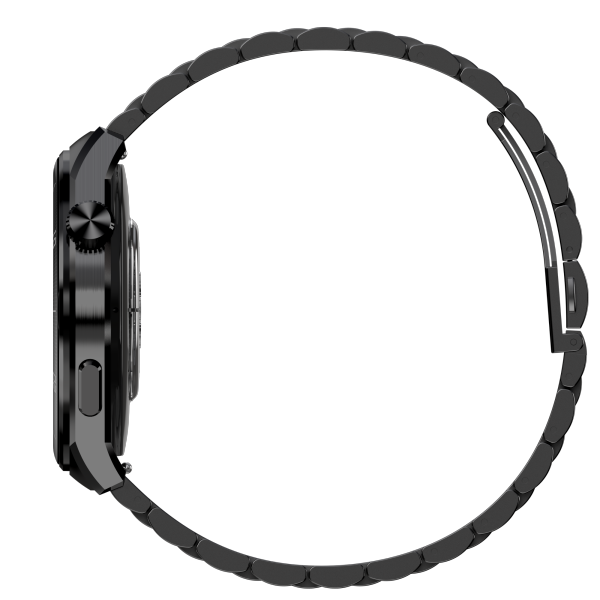 Garett pametna ura V12, črno jeklo