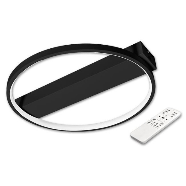 LED lestenec Galaxis Taurus 40x6 cm 33W 3805 Črn