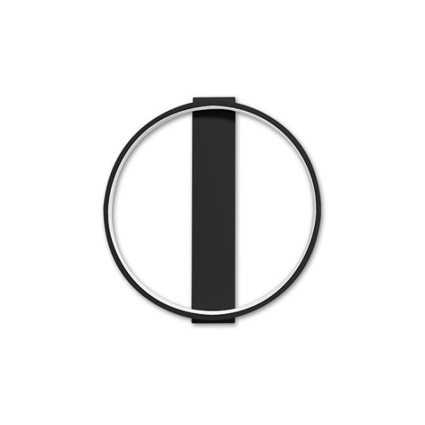 LED lestenec Galaxis Taurus 40x6 cm 33W 3805 Črn