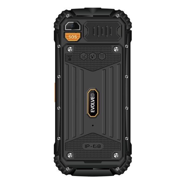 Evolveo GSM aparat StrongPhone Q1 Črno Oranžna
