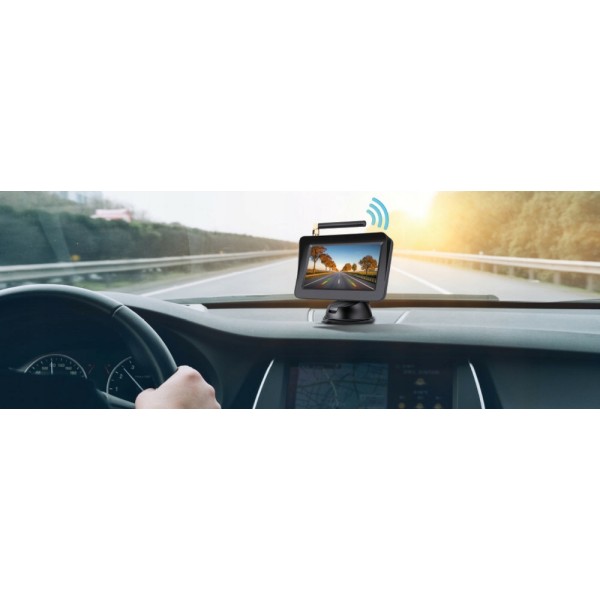Vordon brezžična kamera z zaslonom  VRC-410